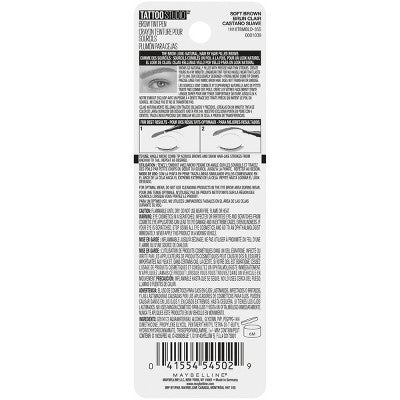 Maybelline Tattoostudio Brown Tint Pen 355 Soft Brown 0.037 fl oz - Imperfect Box by This is Beauty US