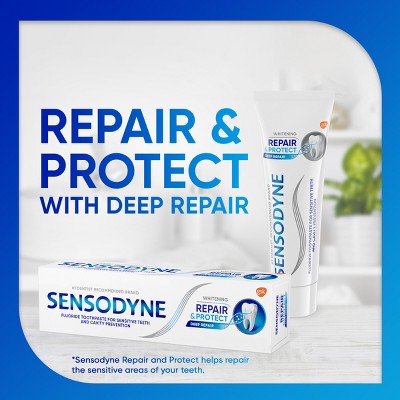 Sensodyne Whitening Repair and Protect 2pk Toothpaste - Imperfect Box by This is Beauty US