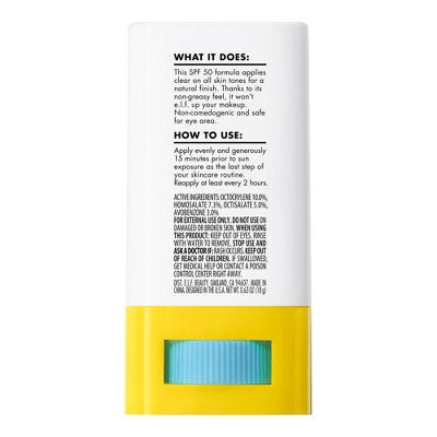 e.l.f. Suntouchable Invisi-Stick SPF 50 0.63oz - Imperfect Box by This is Beauty US