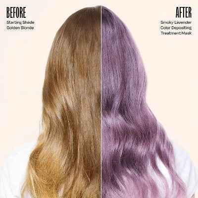 Overtone Smoky Lavender Hair Mask Semi-Permanent Hair Dye & Color Conditioner- Vegan - New