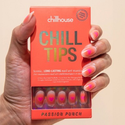 Chillhouse Fake Nails Passion Punch 24ct - New - DestGlow