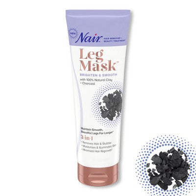 Nair Hair Remover Beauty Treatment Charcoal Clay Leg Mask 8.0oz - New by This is Beauty US