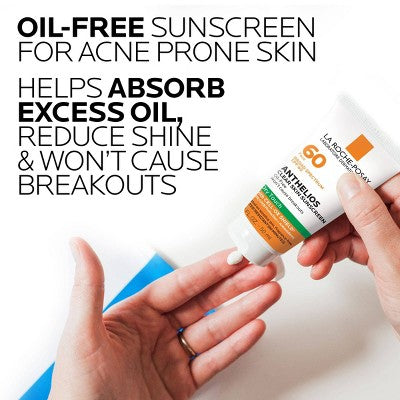 La Roche Posay Anthelios Clear Skin Dry Touch Face Sunscreen SPF 60 1.7 fl oz - Imperfect Box by This is Beauty US