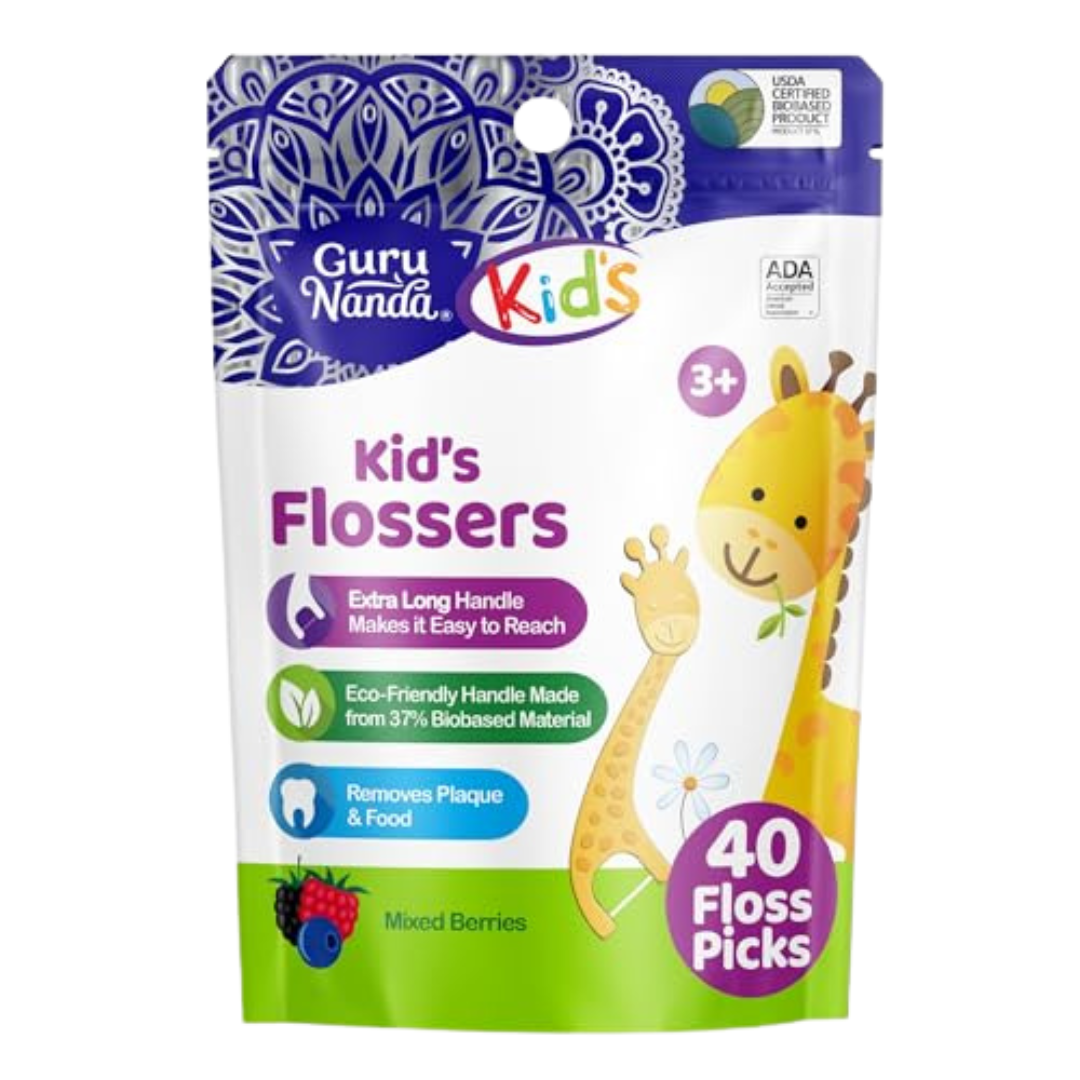 Guru Nanda Kids Flossers (40 count) DestGlow