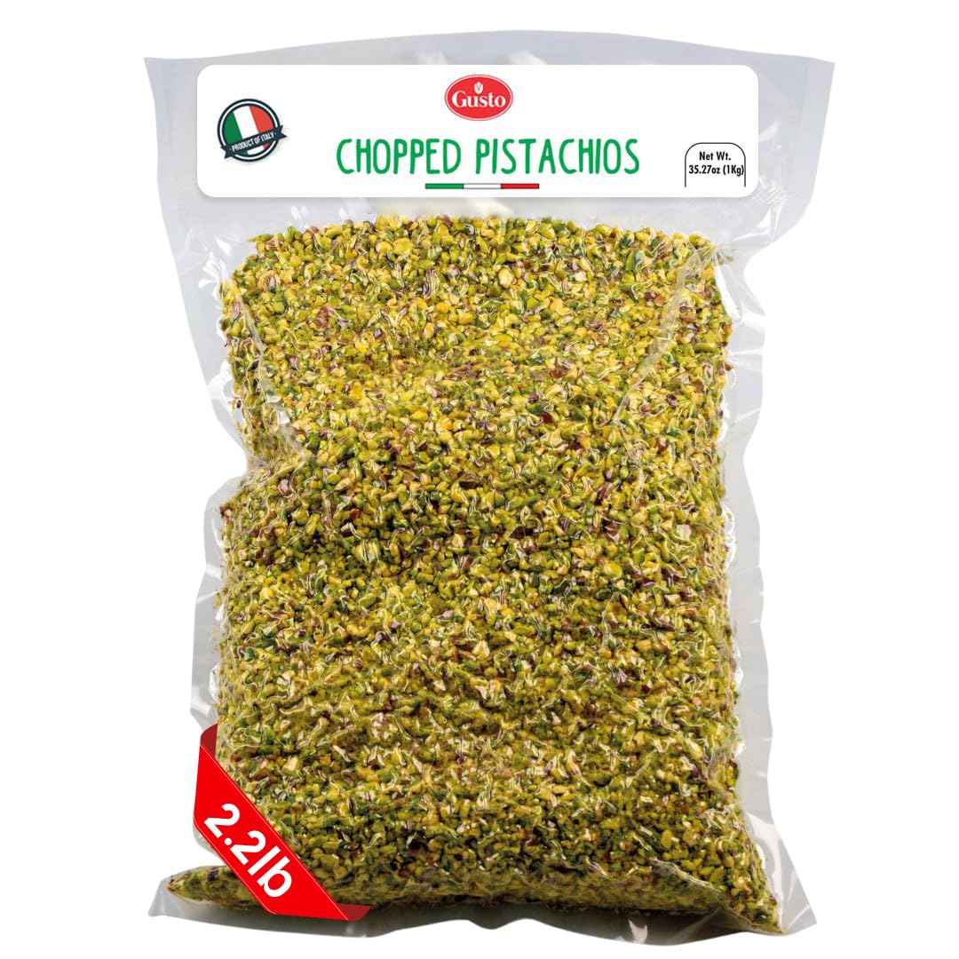 Gusto Etna, Raw Chopped Pistachios, 2.2 lb (1kg)