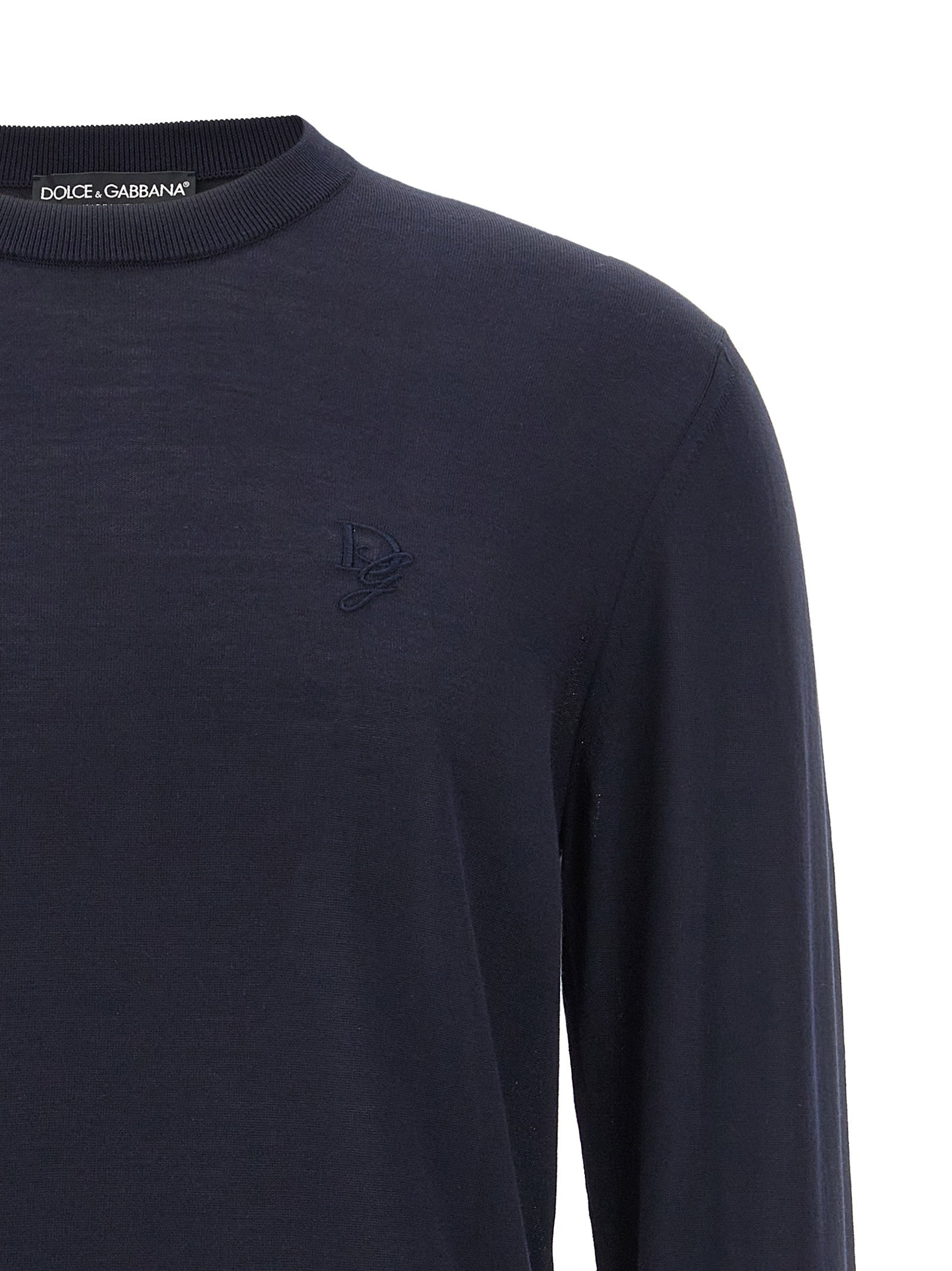 Dolce & Gabbana Men Logo Embroidery Sweater DestGlow