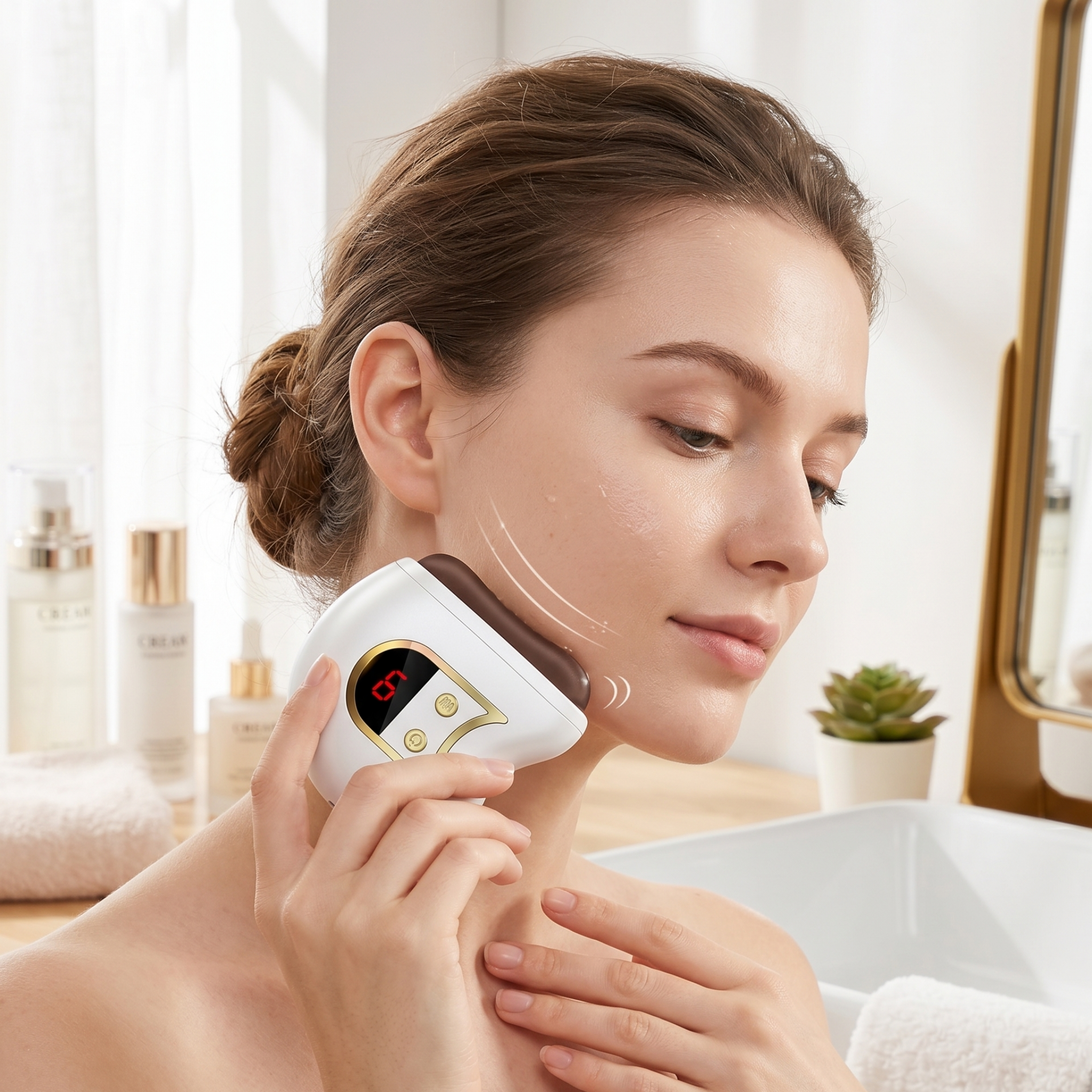 Electric Gua Sha Facial Sculpting DestGlow