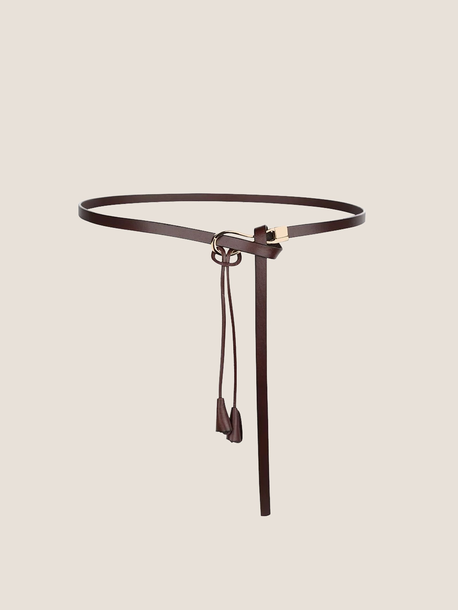 Recycled Leather Belt Versatile Styling For Dress And Blazer VIVETTE by LINTICO