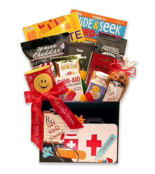 Doctor's Orders Get Well Gift Box - Funny Get Well Soon Basket