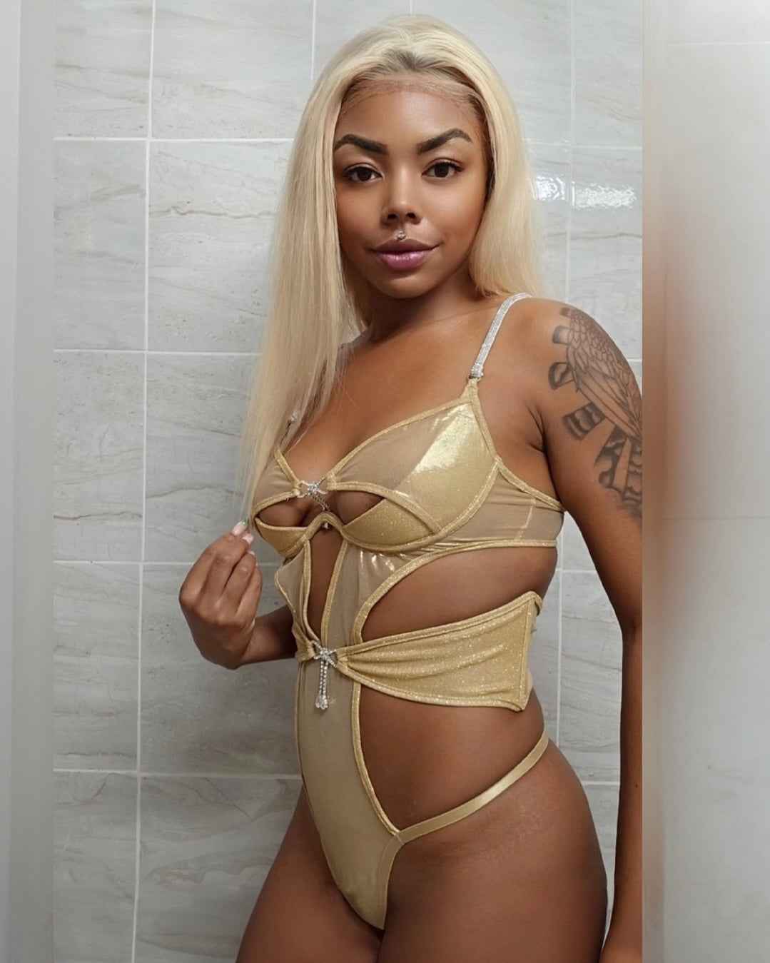 Gilded Beauty Teddy
