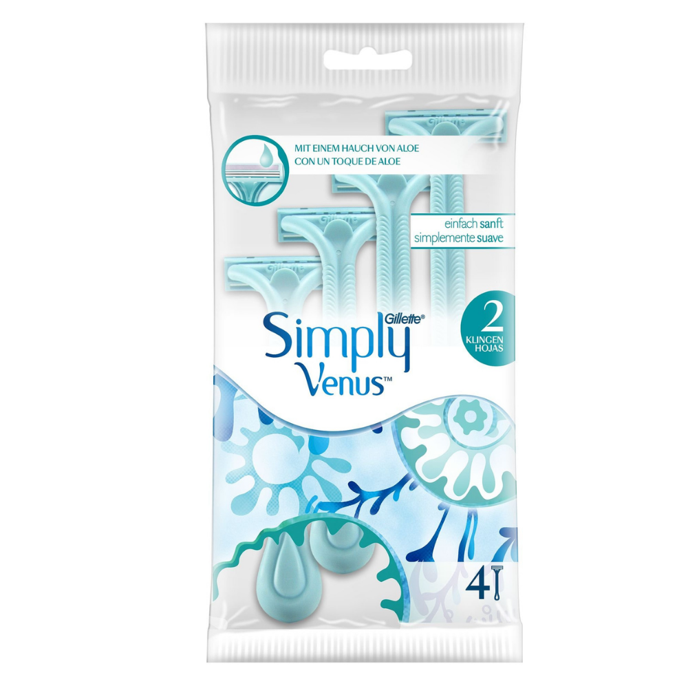 Gillette Simply Venus Disposable Razors (4 ct) DestGlow