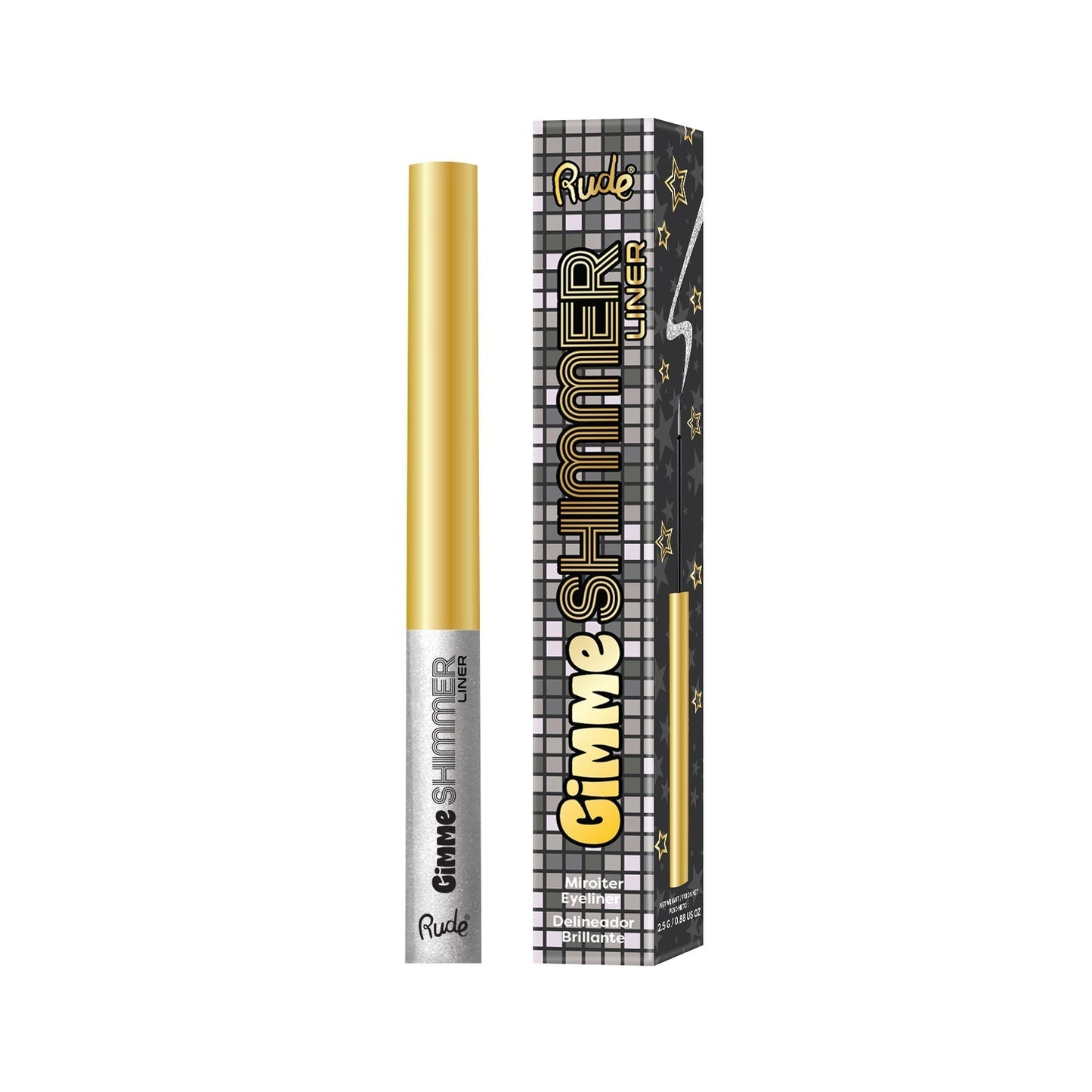 RUDE Gimme Shimmer Liner - Diamond - DestGlow