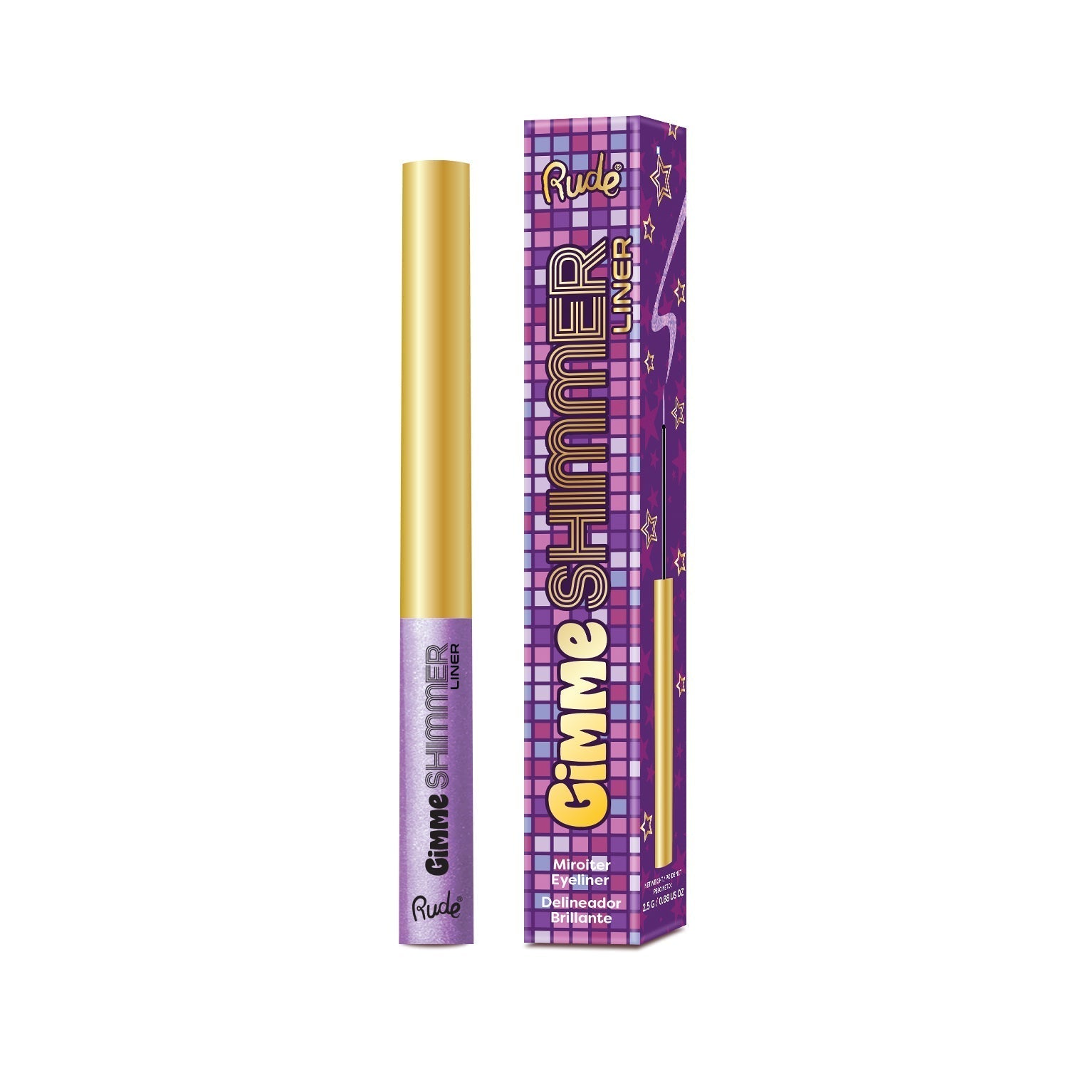 RUDE Gimme Shimmer Liner - Sugar Plum - DestGlow