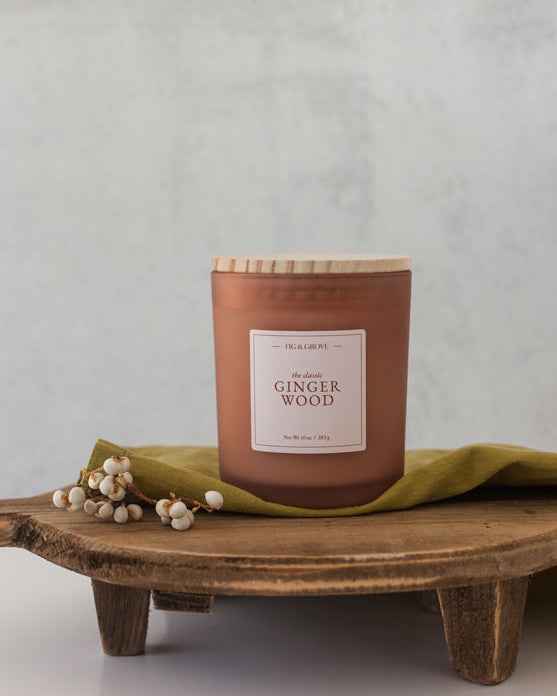 Gingerwood - The Classic Soy Wax Candle