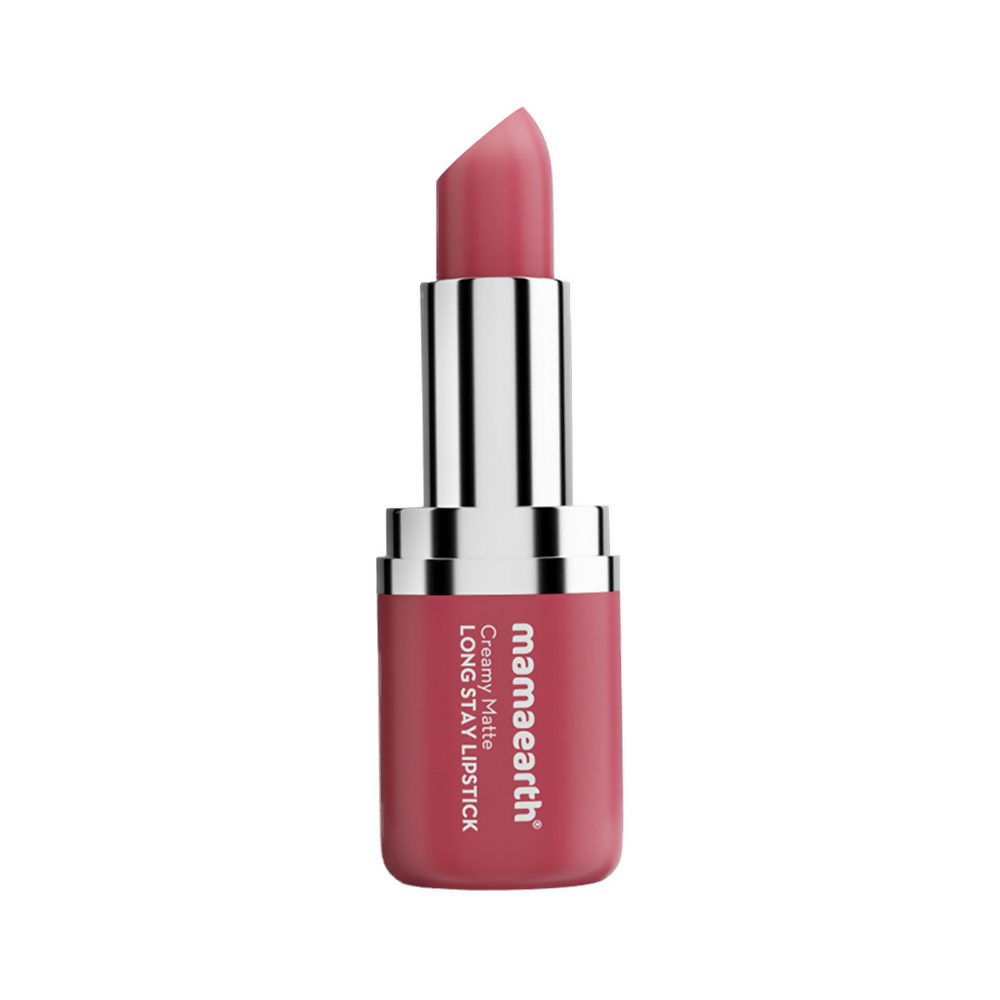 Mamaearth Creamy Matte Long Stay Lipstick - Pink Rose