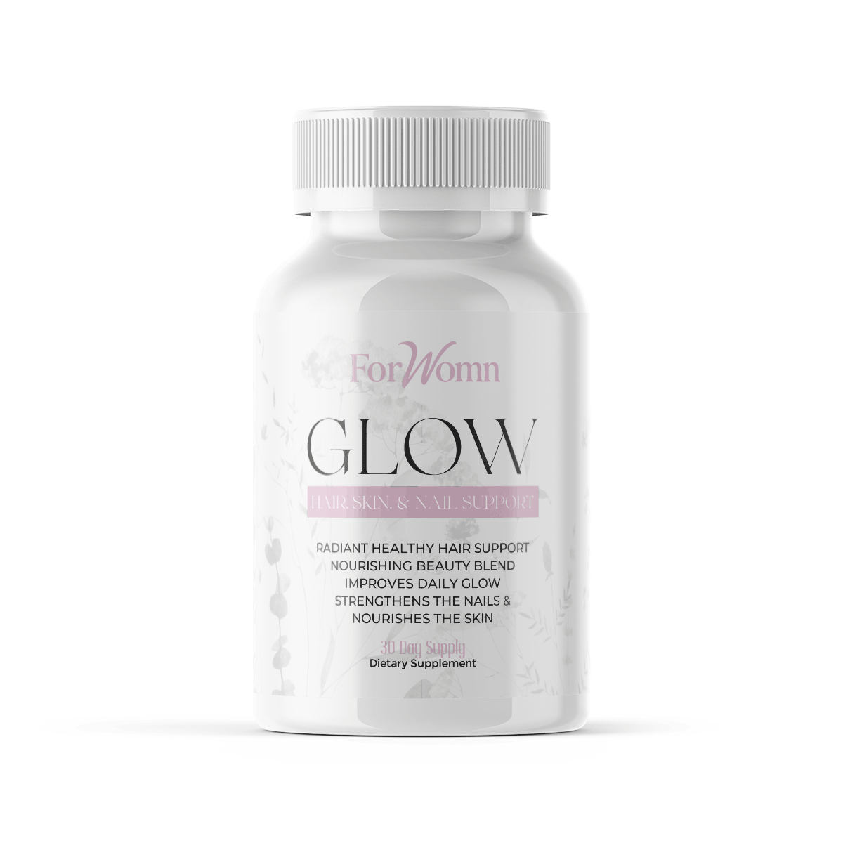 Glow Hair, Skin, and Nail Support Supplement by ForWomn | Women&