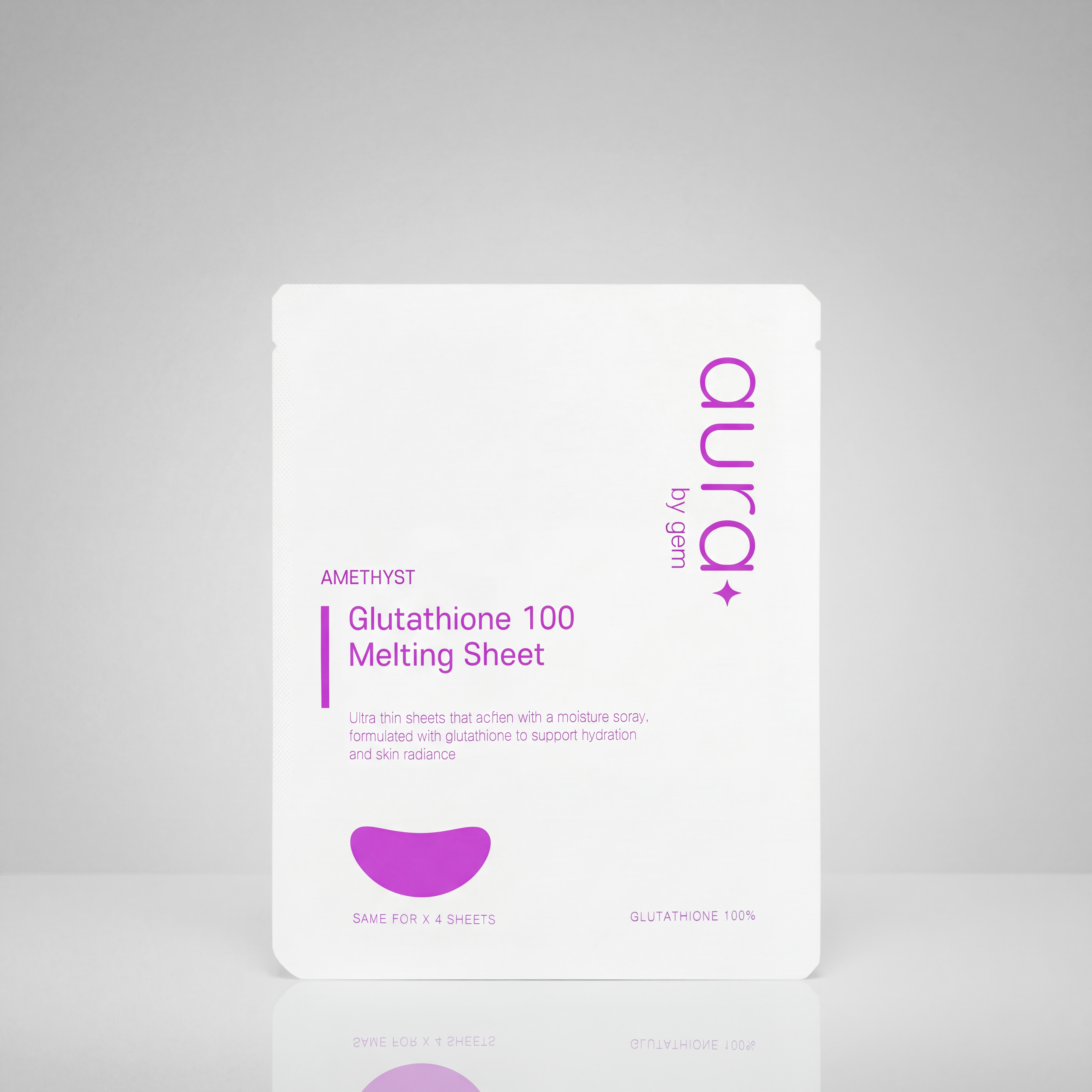 Glutathione 100 Melting Sheet by Aura by Gem