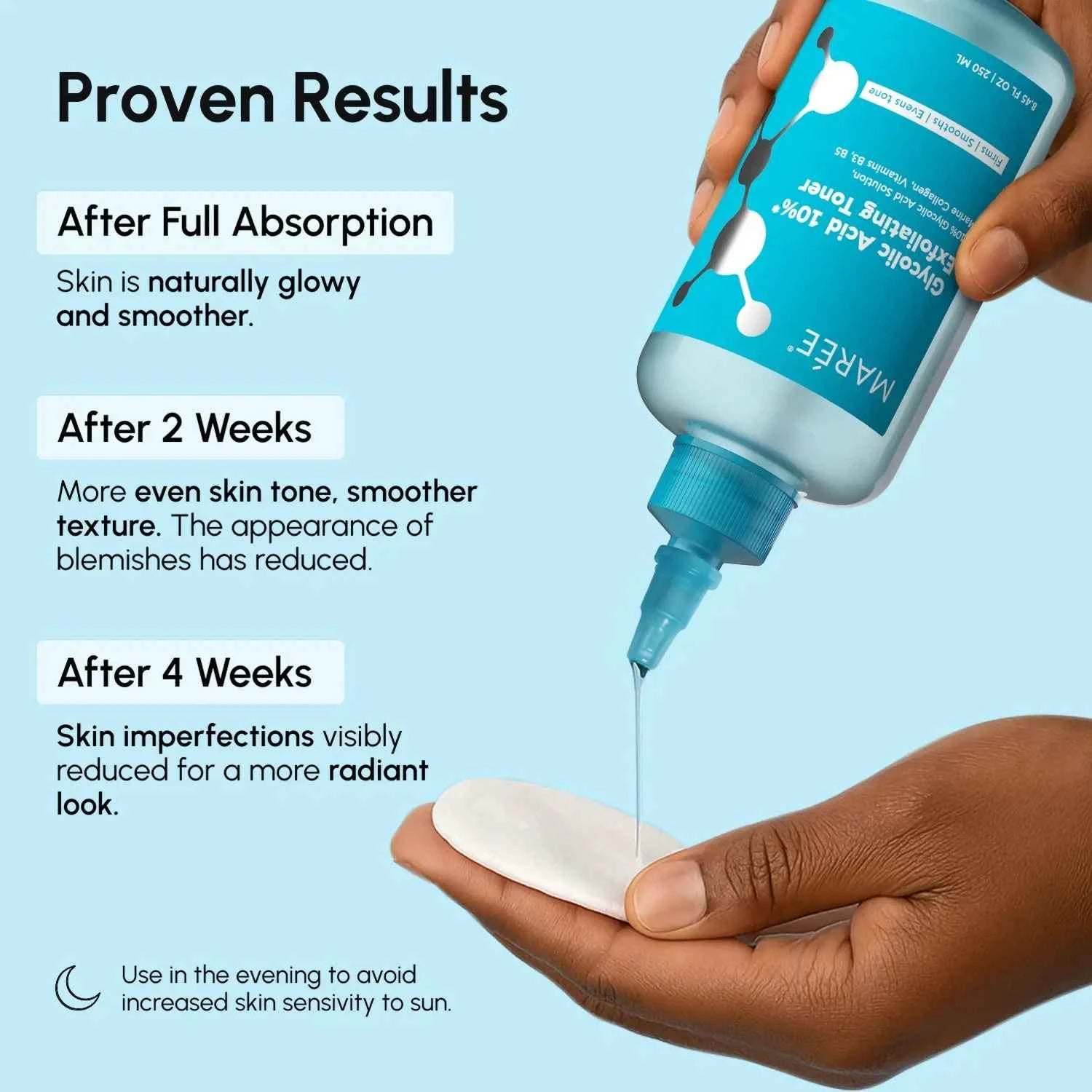 Glow Boost Glycolic Face Toner by Maree