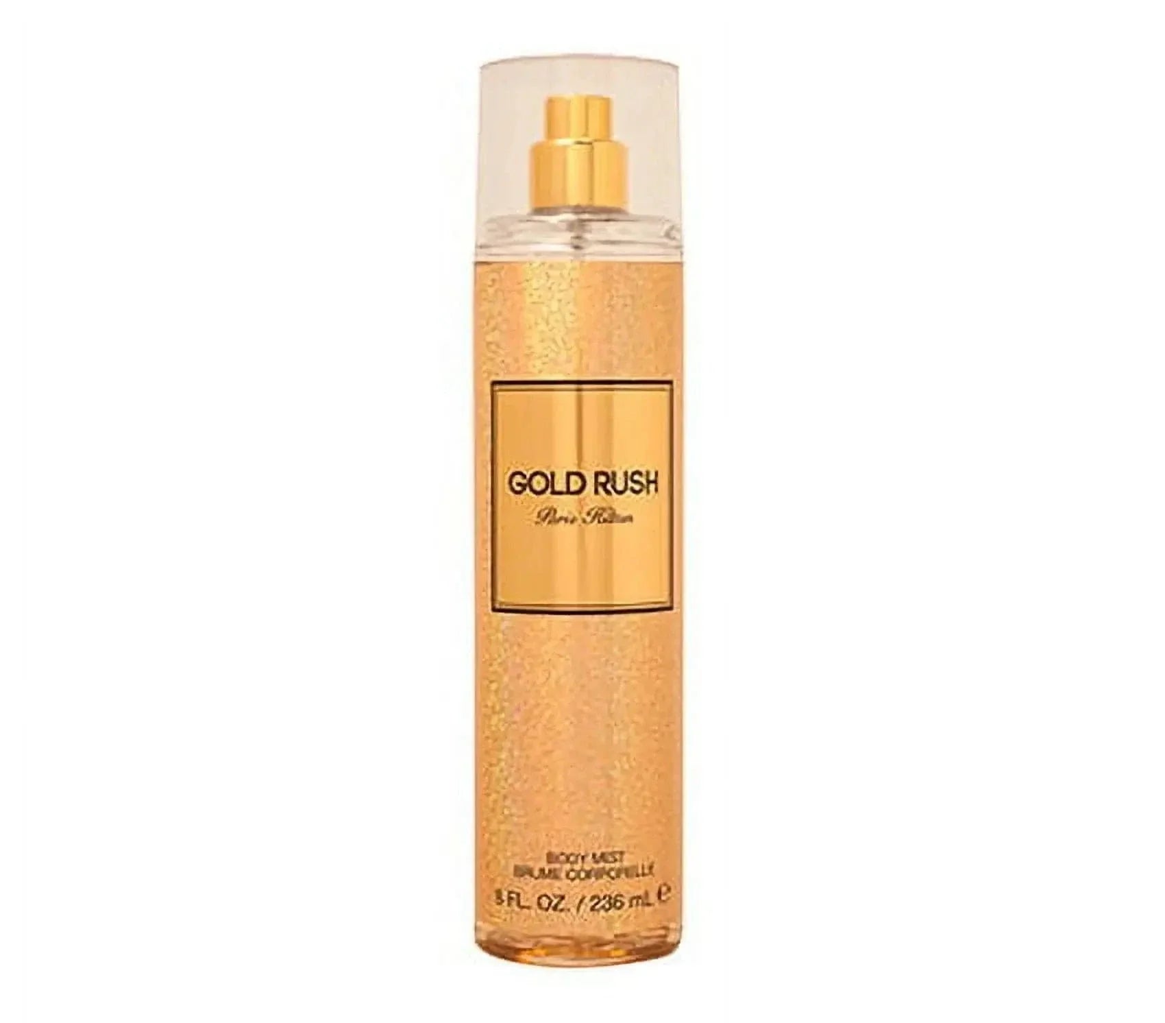 Gold Rush By Paris Hilton For Women 8.0oz Body Mist Spray by perfumesandrea