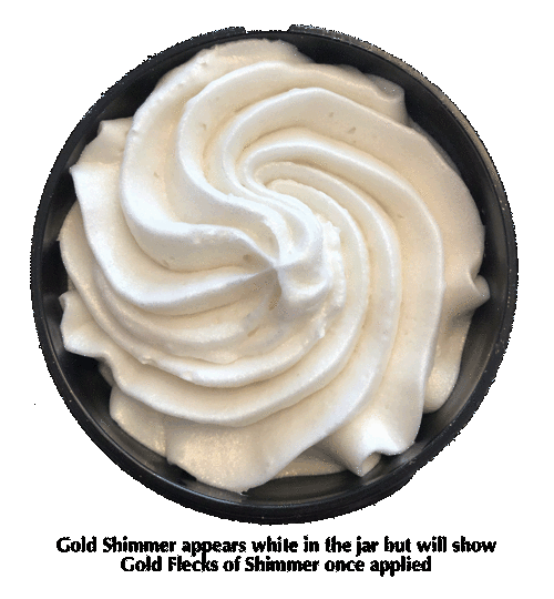 Organic Whipped Bronzing Body Butter - Shimmer Moisturizer for Glowing Skin