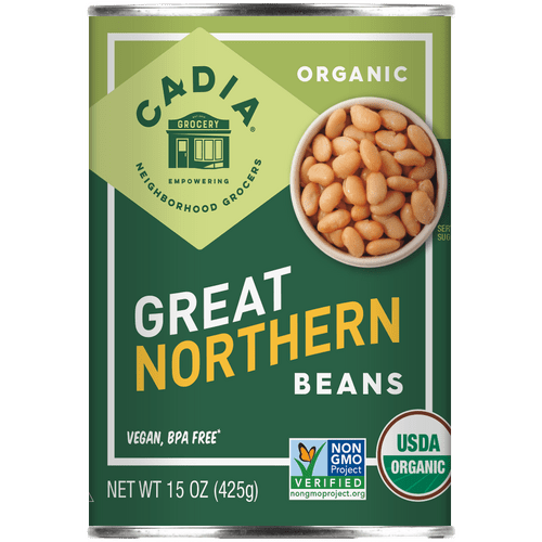 Great Northern Beans, Organic, Cadia by Country Life Natural Foods
