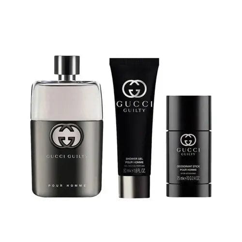 Guilty By Gucci For Men EDT Spray (3pc Gift Set) - DestGlow