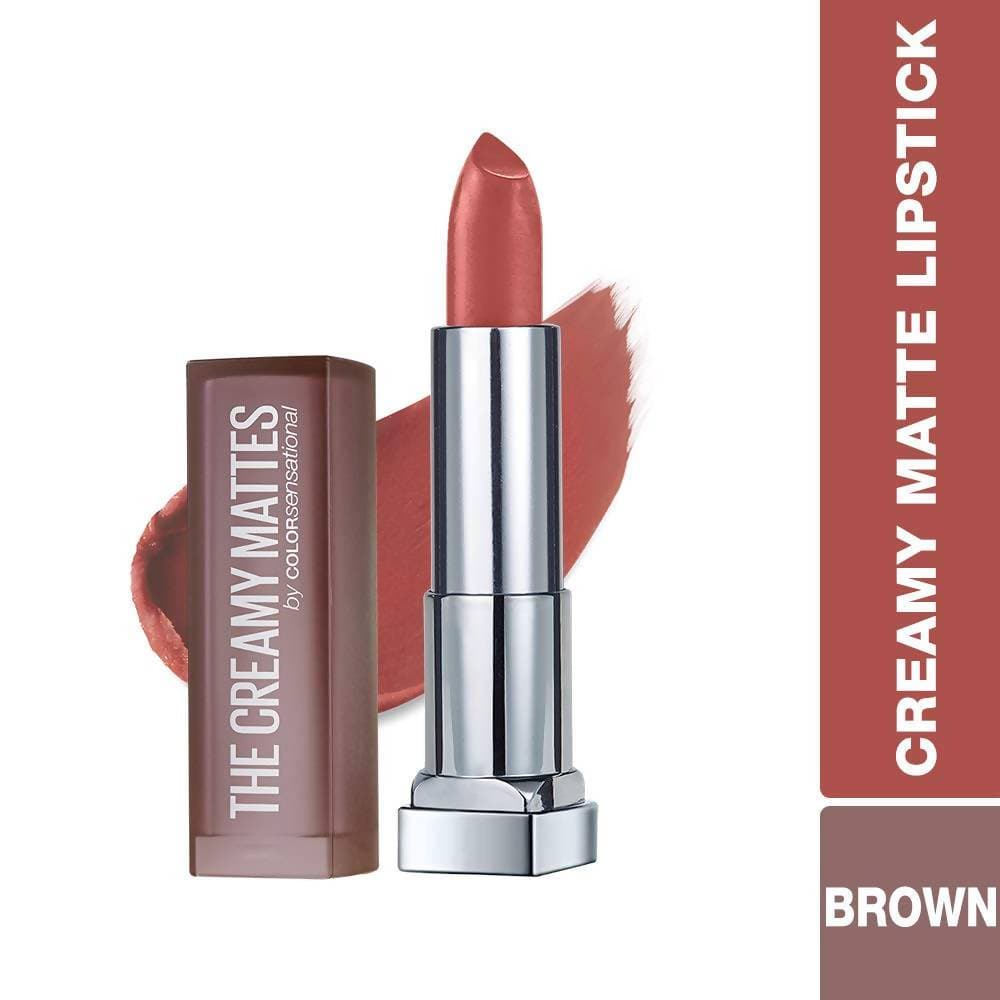 Maybelline New York Color Sensational Creamy Matte Lipstick / 657 Nude Nuance by Dista