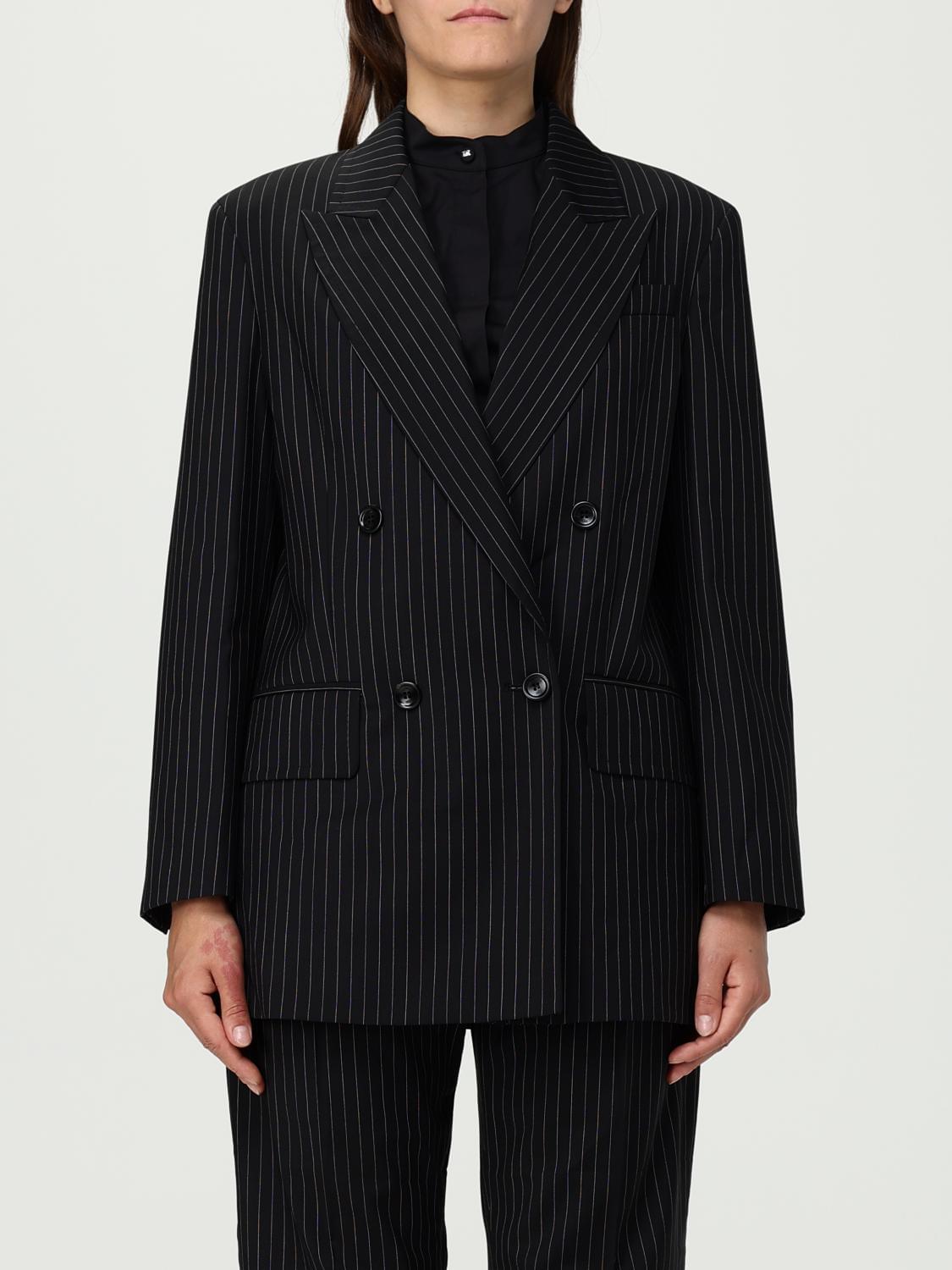 Max mara jacket woman black