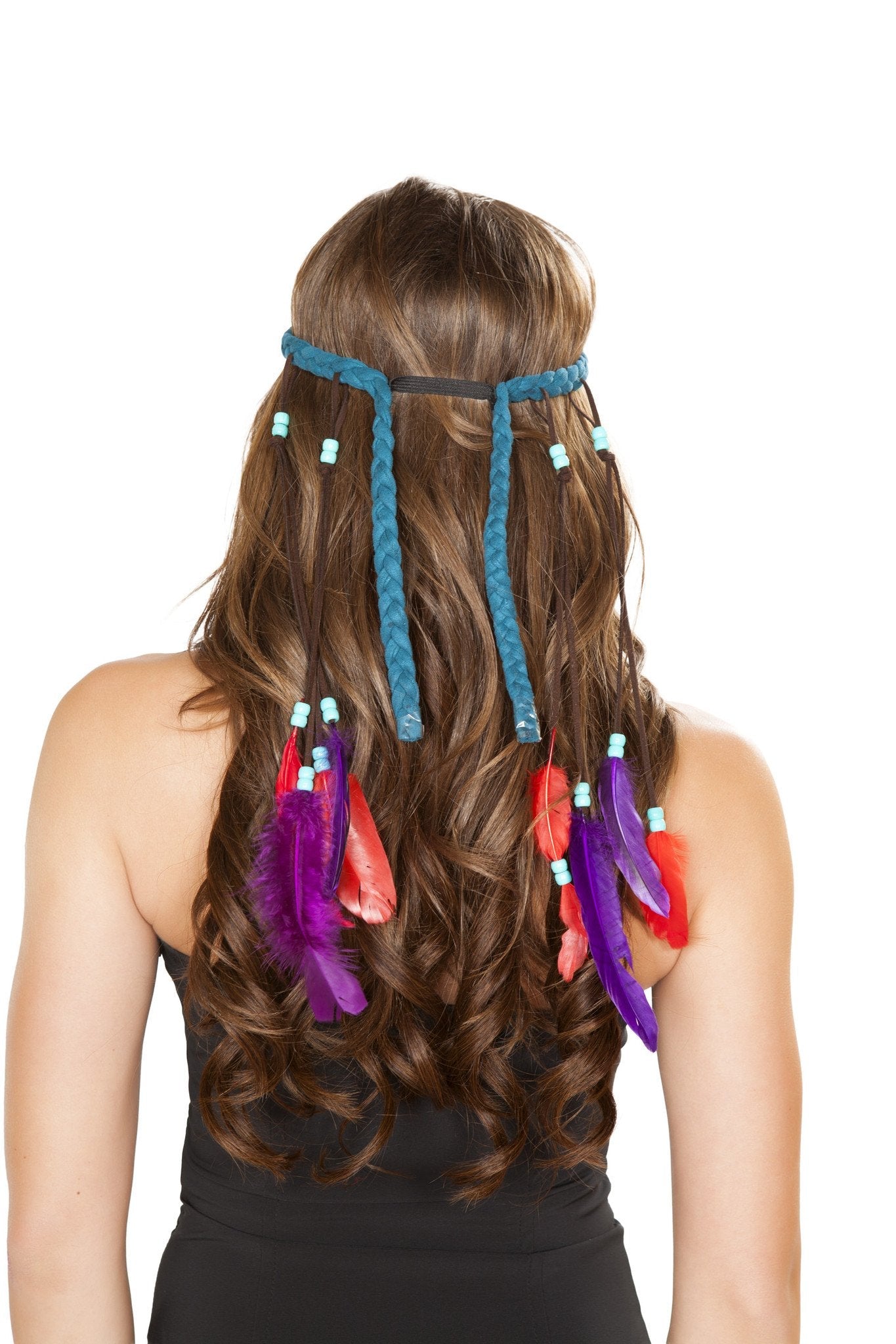 Turquoise Indian Headband - DestGlow