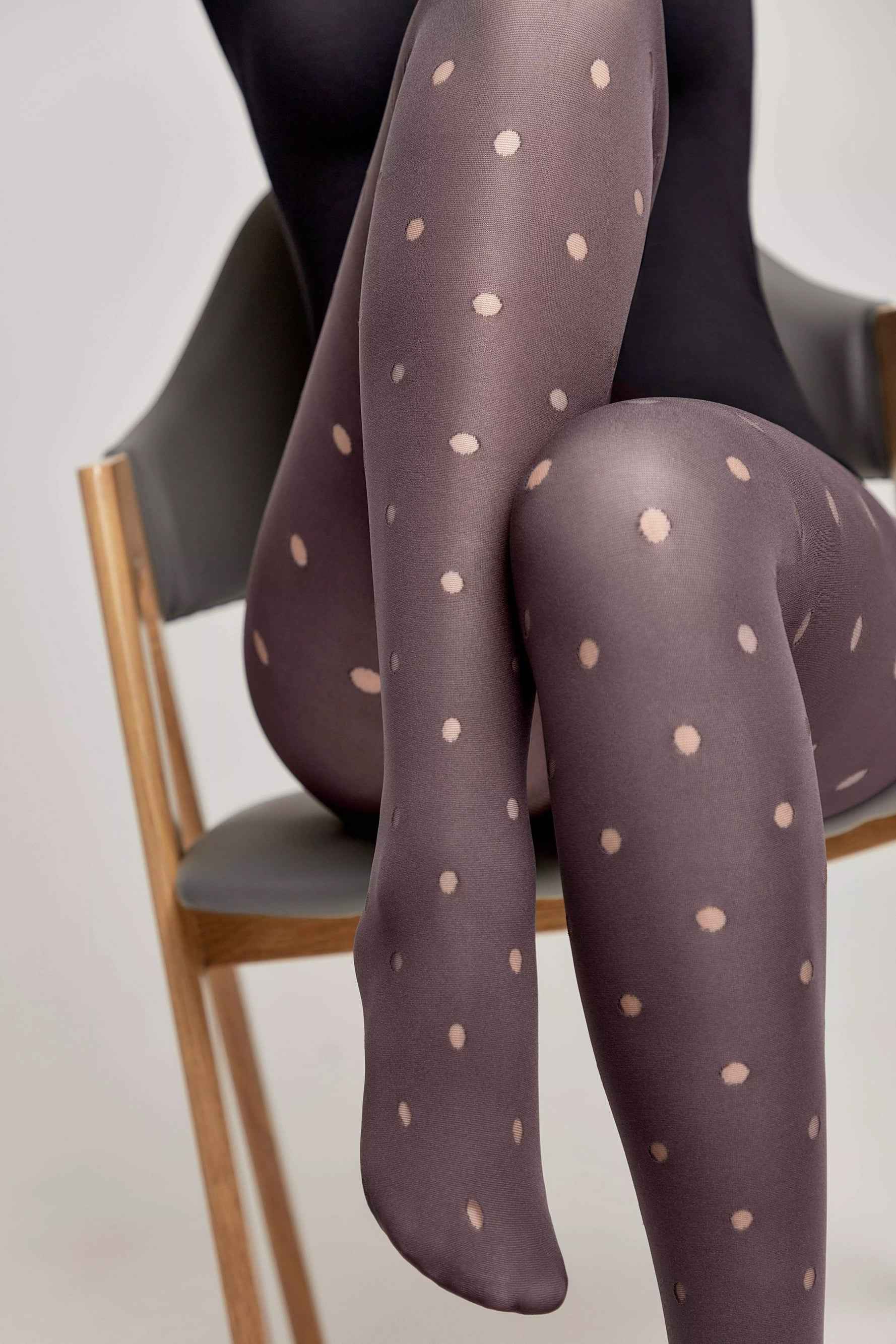 Fantasy Tights Conte Enjoy - Sheer Polka Dots