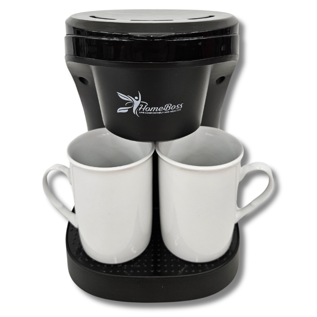 HOMEBOSS 2-Cup Coffee Maker DestGlow