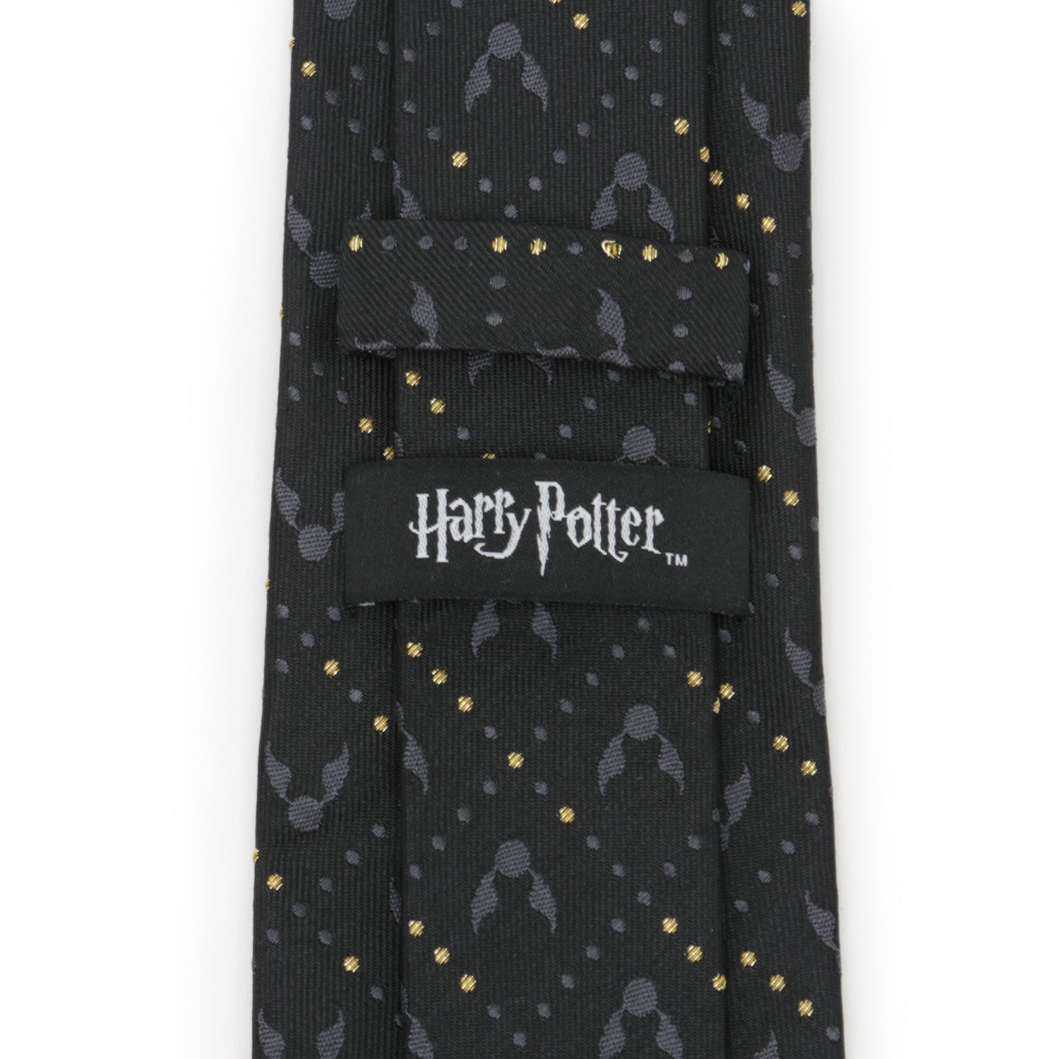Harry Potter Golden Snitch Black Silk Men&