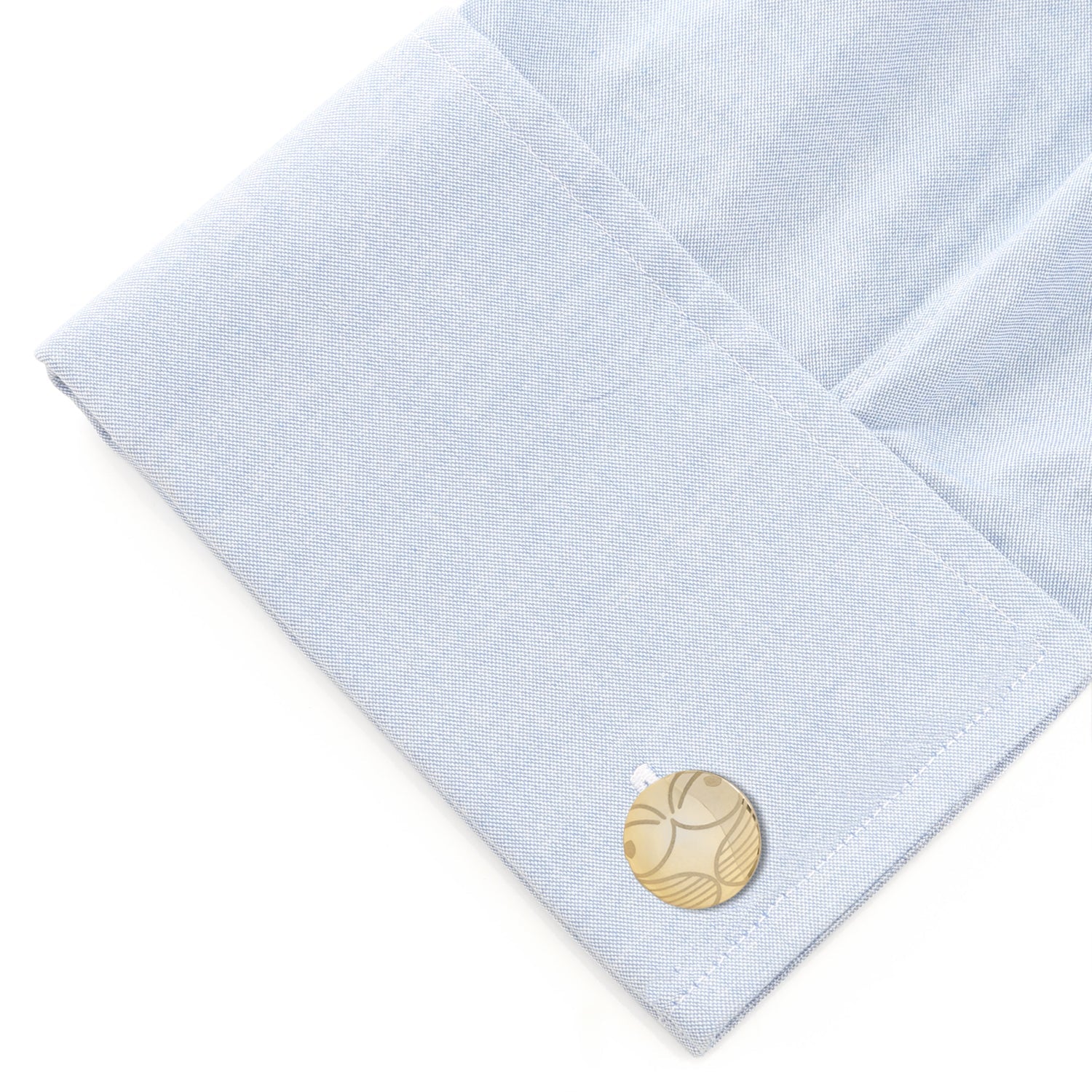 Harry Potter Golden Snitch Hidden Deathly Hallows Locket Cufflinks by Cufflinks.com