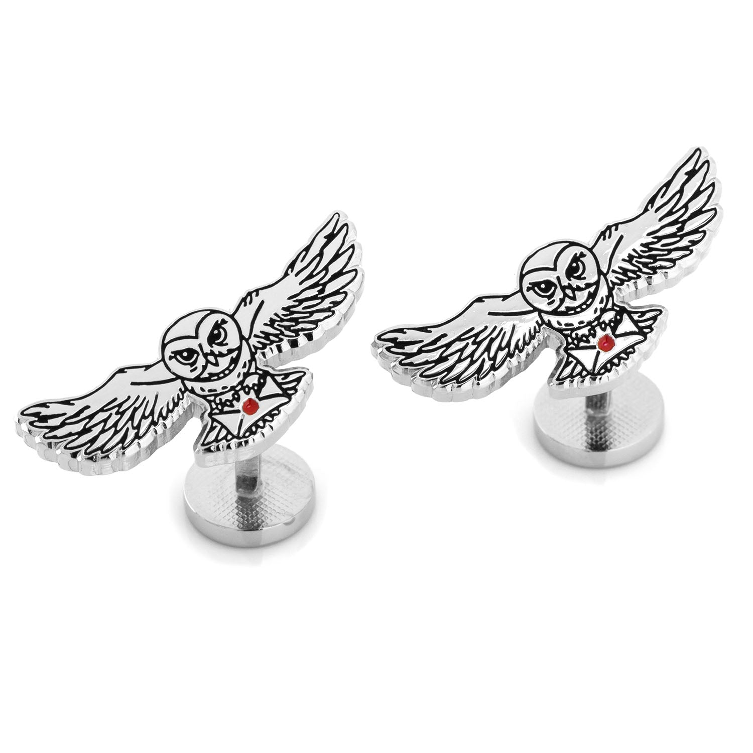 Harry Potter Hedwig Owl Cufflinks by Cufflinks.com