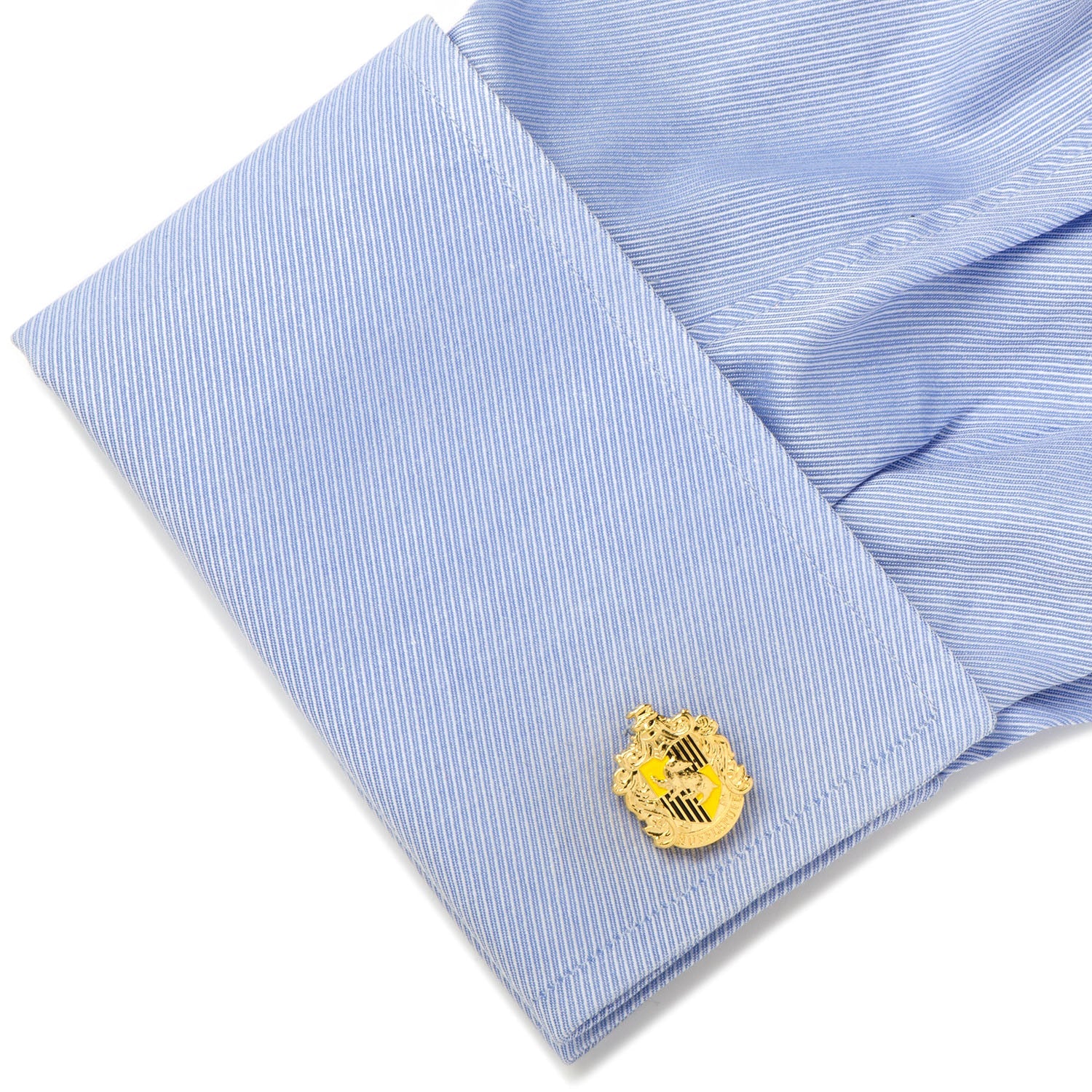 Harry Potter Hufflepuff Crest Cufflinks by Cufflinks.com