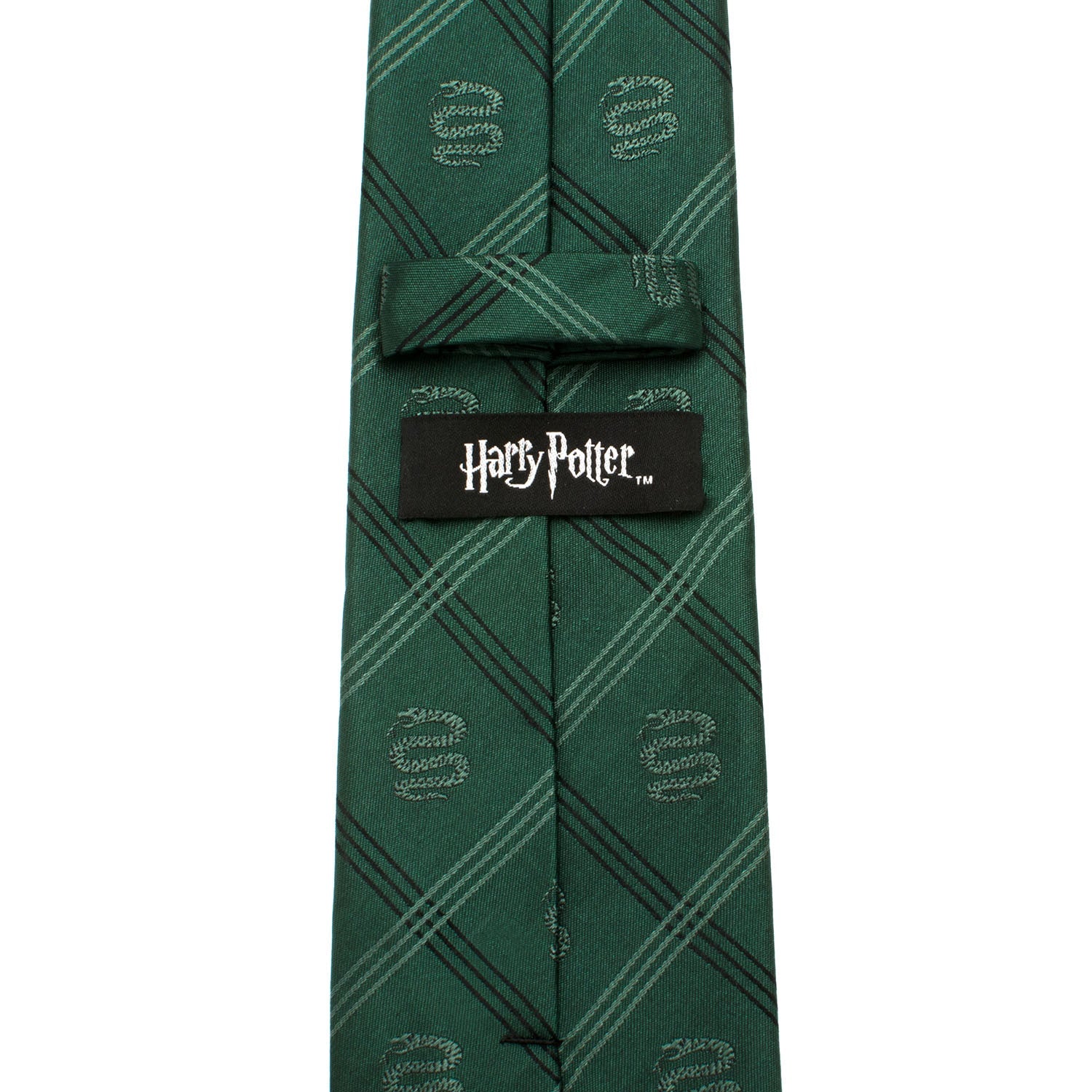 Harry Potter Slytherin Plaid Tie by Cufflinks.com