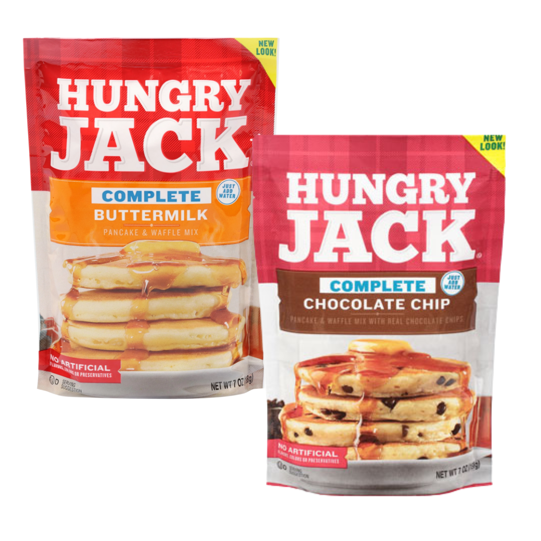 Hungry Jack Pancake Mix Buttermilk o Chocolate 7 oz – Elige tu opción DestGlow