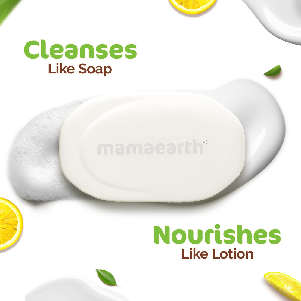 Mamaearth Vitamin C Moisturizing Lotion Soap (Buy 3 Get 1 Free) - Limited Time Offer