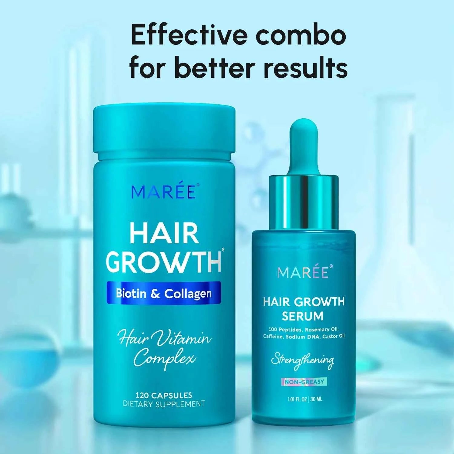 Biotin & Collagen Hair Growth Complex by Maree