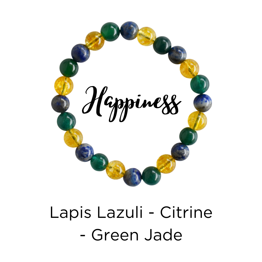 Promoting HAPPINESS Crystal Bracelet (Unity Of Heart and Joy) DestGlow