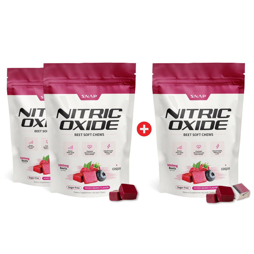 Nitric Oxide Beet Soft Chews - Buy 2, Get 1 Free! - DestGlow