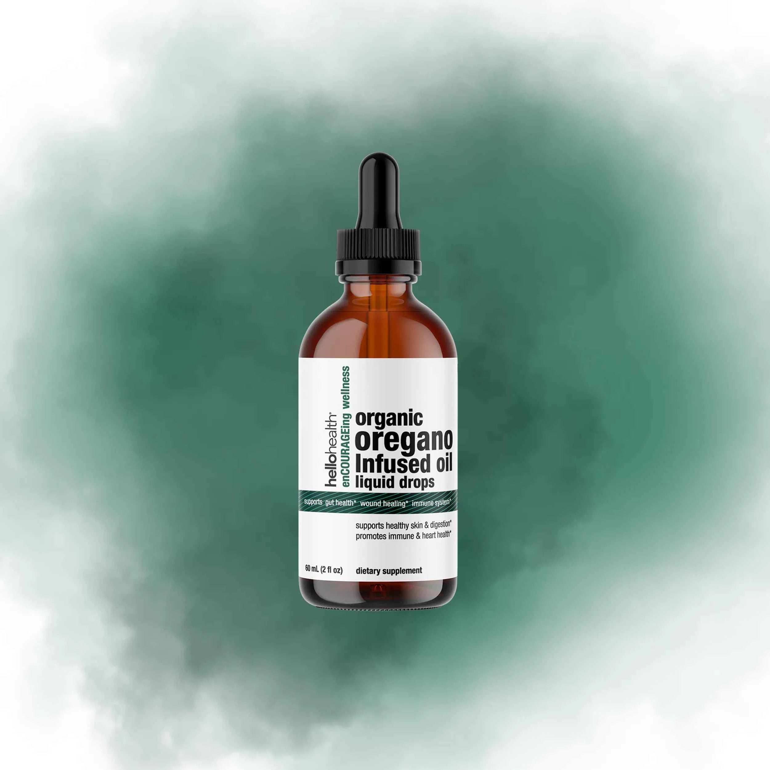 Organic Oregano Infused Oil Liquid Drops
