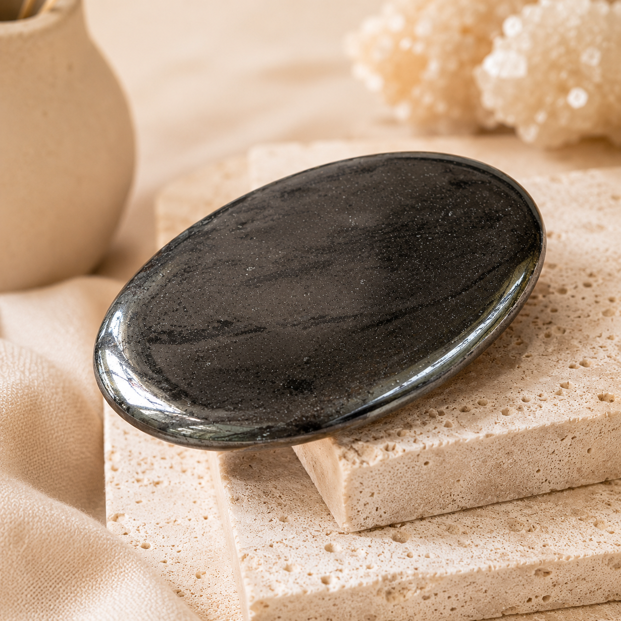 Hematite Pocket Stones (Focus and Strength)