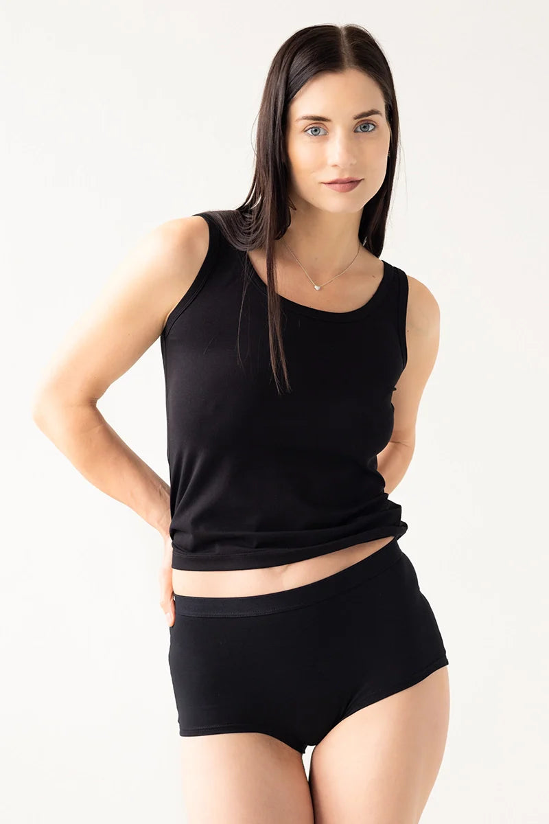Stretch Cotton Tank - DestGlow