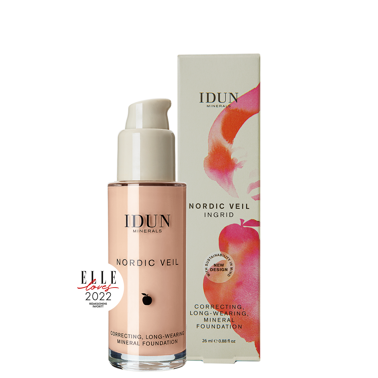 LIQUID MINERAL FOUNDATION NORDIC VEIL by IDUN Minerals Inc.