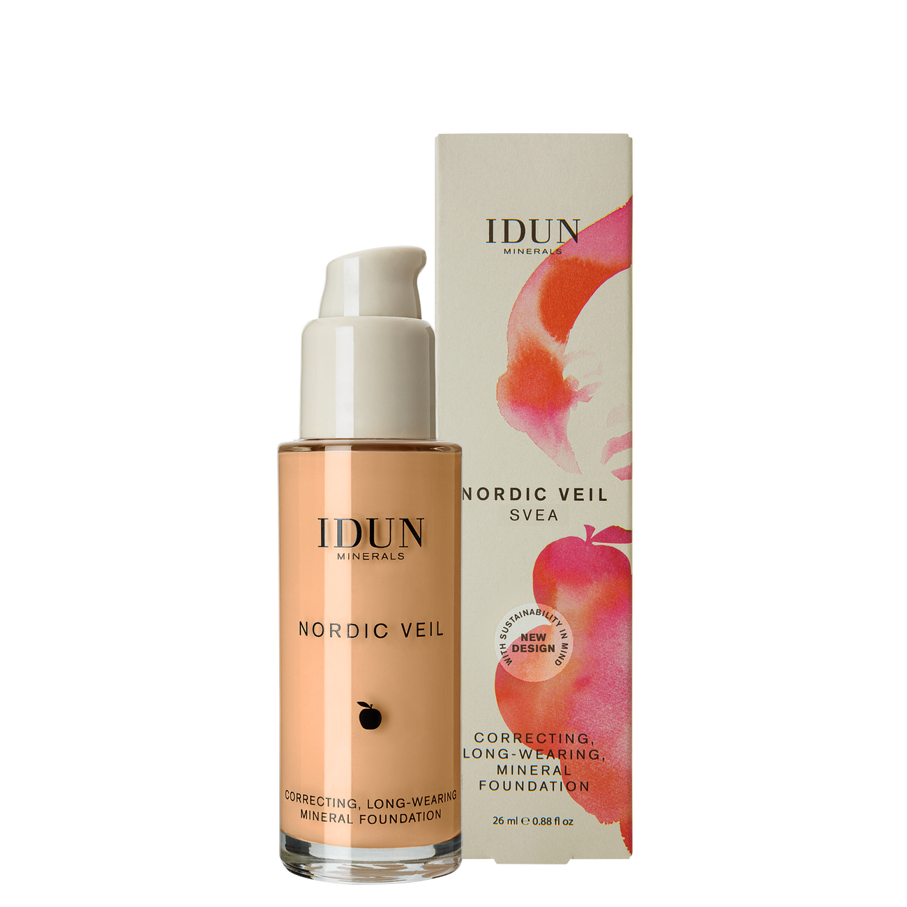 LIQUID MINERAL FOUNDATION NORDIC VEIL by IDUN Minerals Inc.