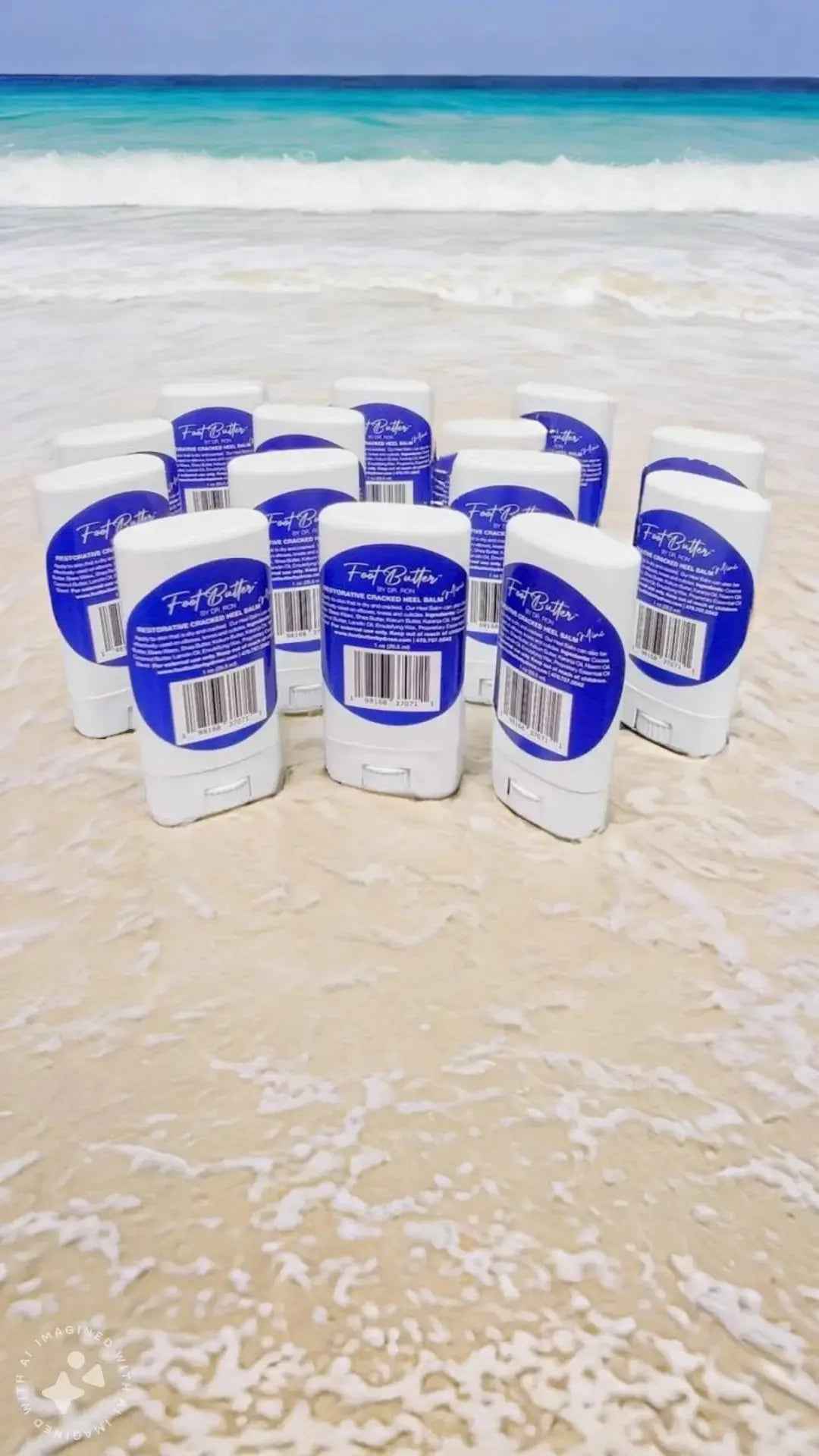 Foot Butter Travel Set – Mini Moisturizers & Pumice Scrub