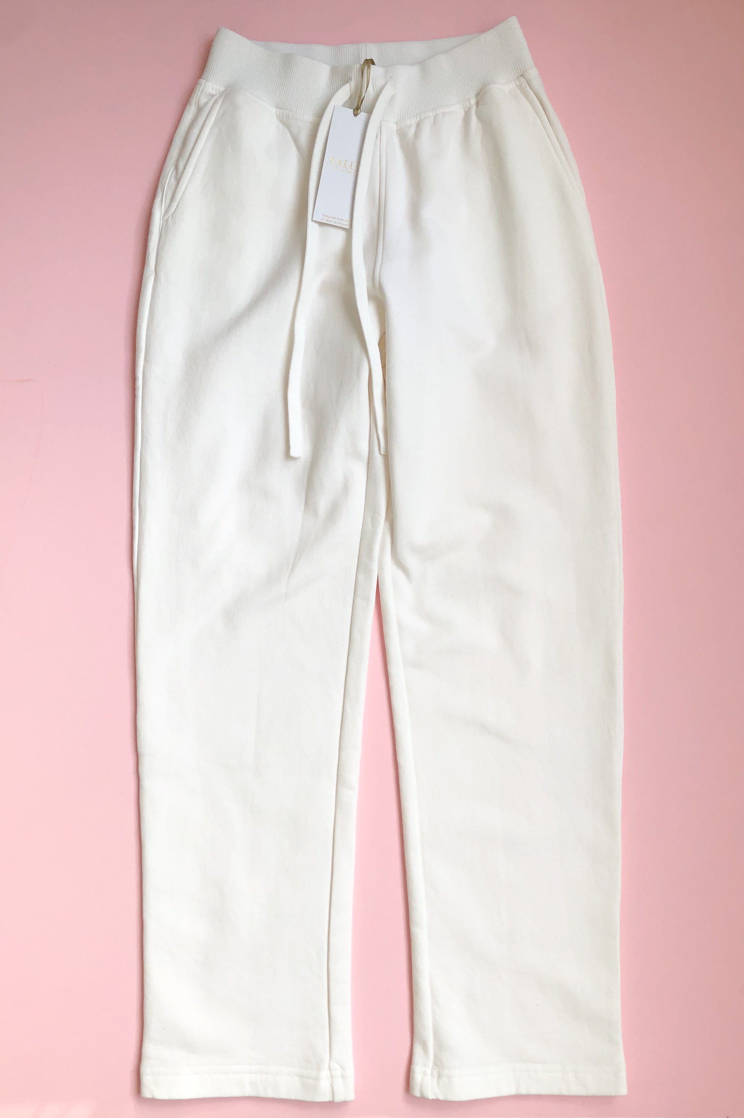 Straight Leg Sweatpants by SALUA - DestGlow