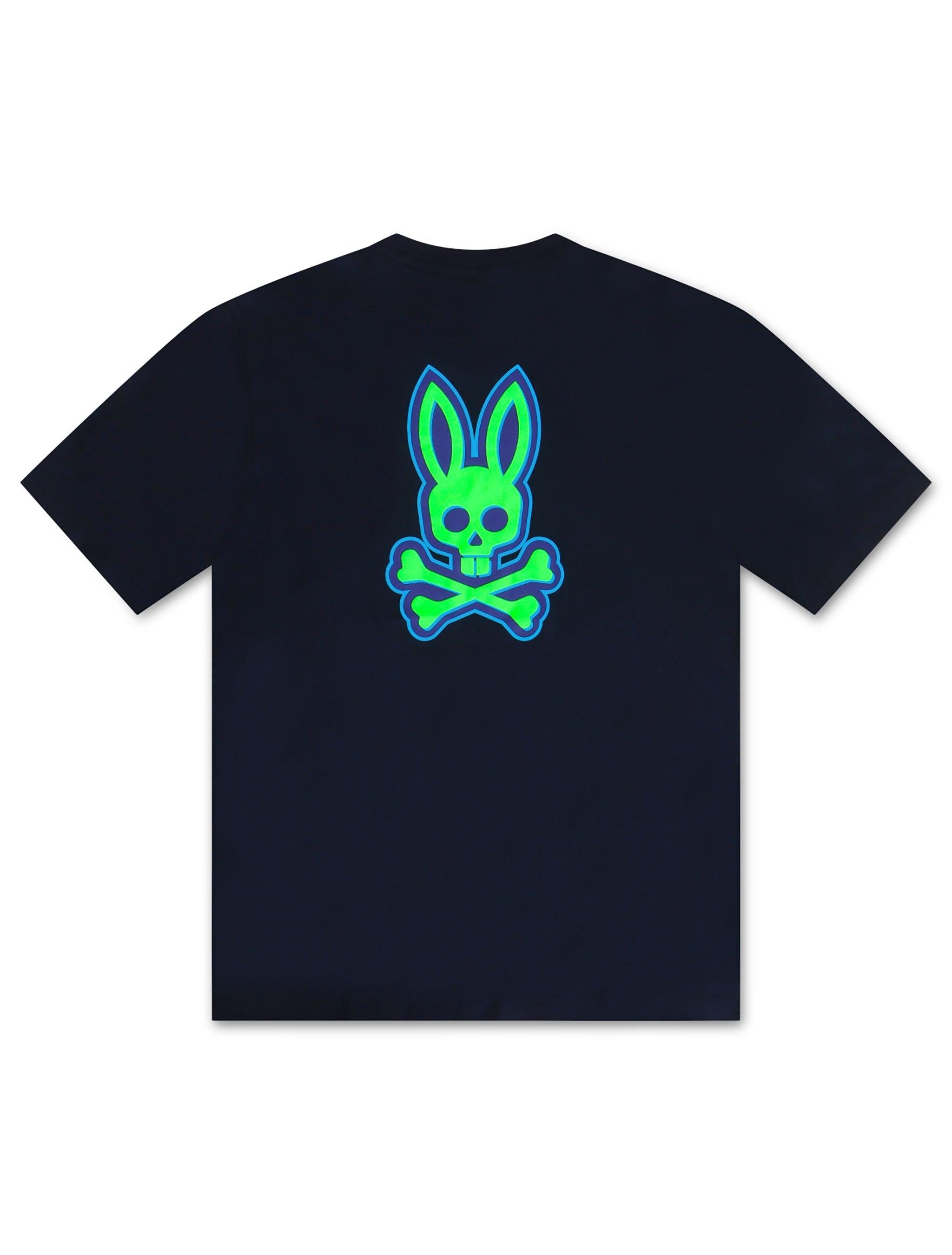Psycho Bunny Sloan Back Graphic Tee - Navy by Denim Exchange