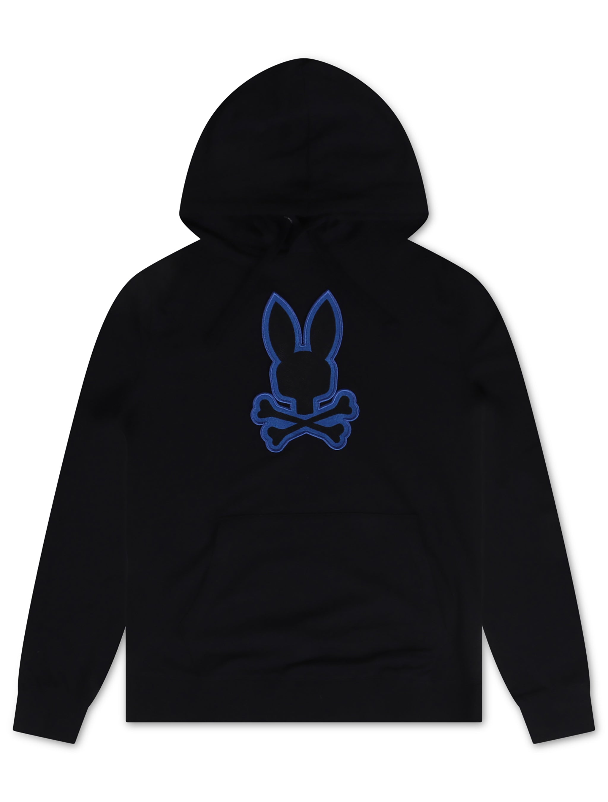 Psycho Bunny Walter Hoodie - Black by Denim Exchange